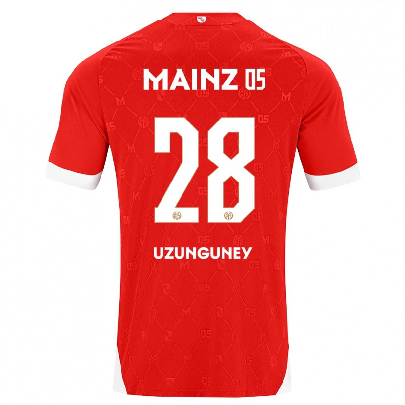 Danxen Men Ebru Uzungüney #28 Red White Home Jersey 2026/27 T-Shirt