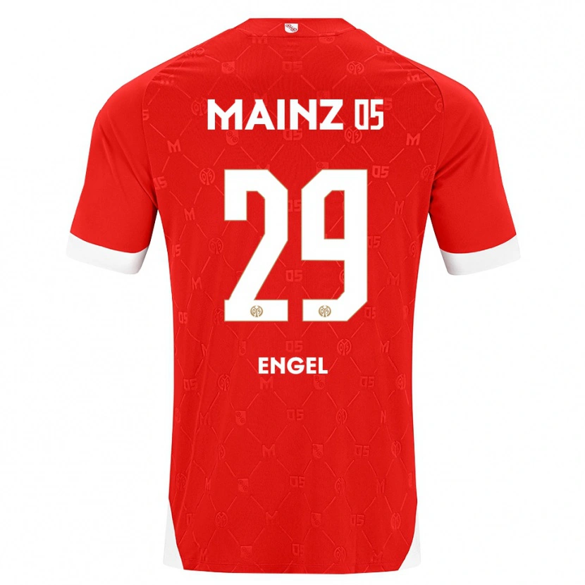Danxen Men Fritz Engel #29 Red White Home Jersey 2026/27 T-Shirt
