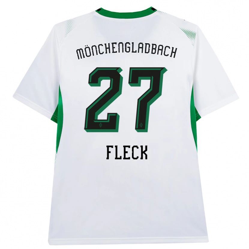 Danxen Men Fritz Fleck #27 White Black Green Home Jersey 2026/27 T-Shirt