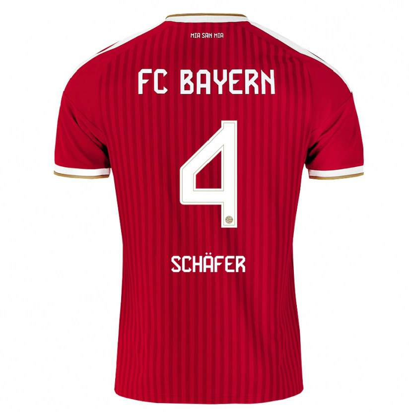Danxen Men Luis Schäfer #4 Red White Blue Home Jersey 2026/27 T-Shirt