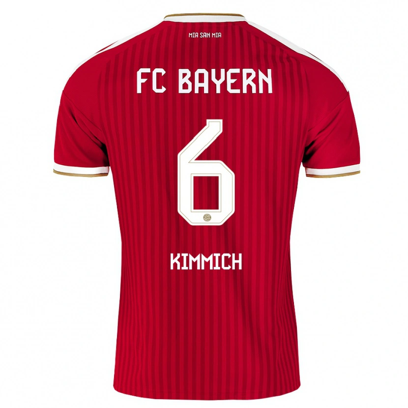 Danxen Men Joshua Kimmich #6 Red White Blue Home Jersey 2026/27 T-Shirt