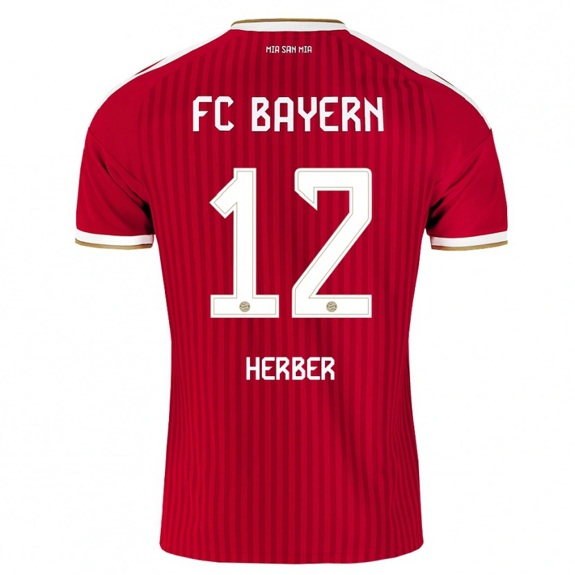 Danxen Men Niklas Herber #12 Red White Blue Home Jersey 2026/27 T-Shirt