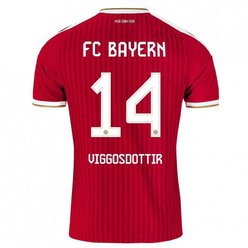 Danxen Men Glodis Perla Viggosdottir #14 Red White Blue Home Jersey 2026/27 T-Shirt