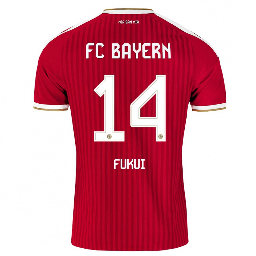 Danxen Men Taichi Fukui #14 Red White Blue Home Jersey 2026/27 T-Shirt