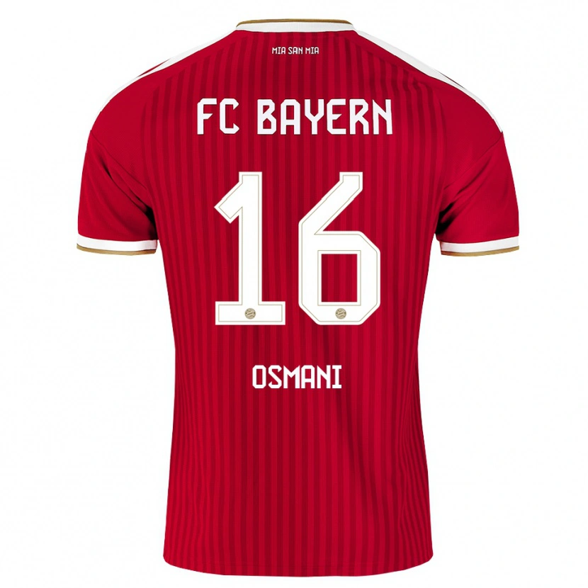 Danxen Men Erblin Osmani #16 Red White Blue Home Jersey 2026/27 T-Shirt