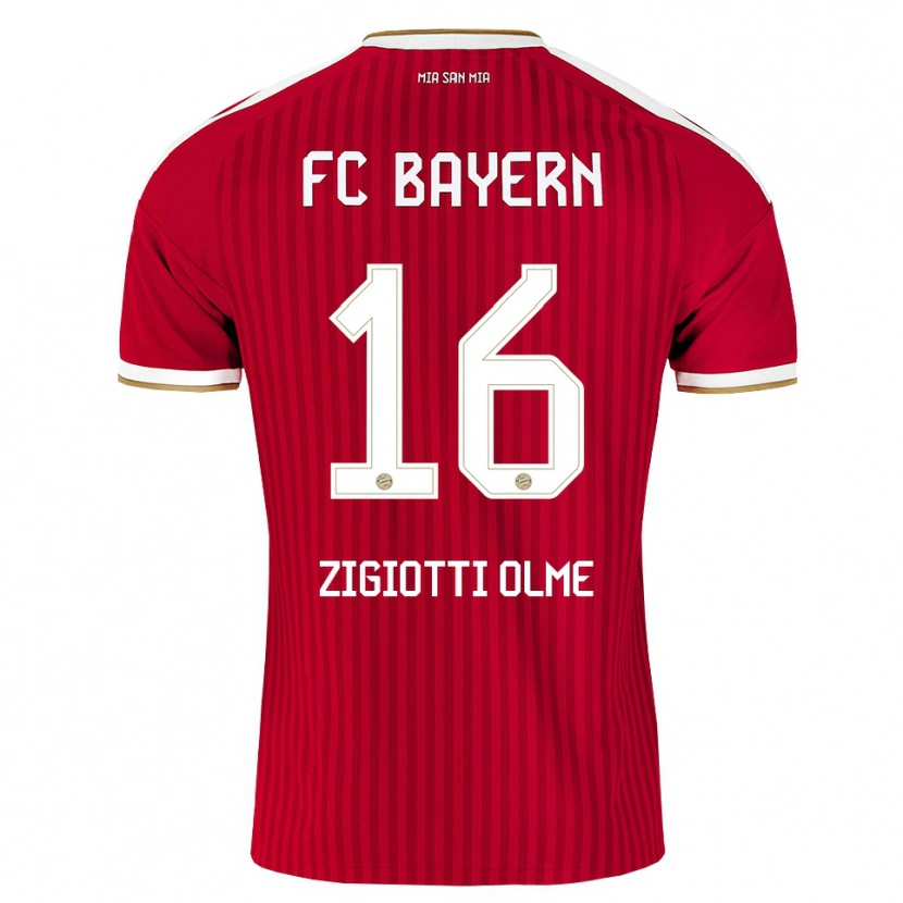 Danxen Men Julia Zigiotti Olme #16 Red White Blue Home Jersey 2026/27 T-Shirt