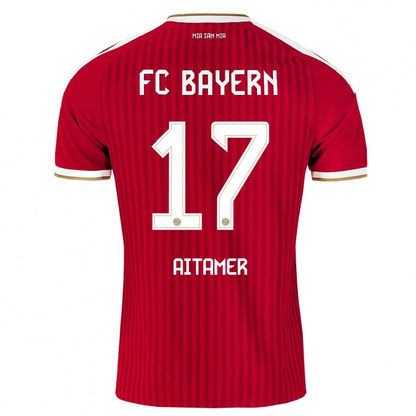 Danxen Men Younes Aitamer #17 Red White Blue Home Jersey 2026/27 T-Shirt