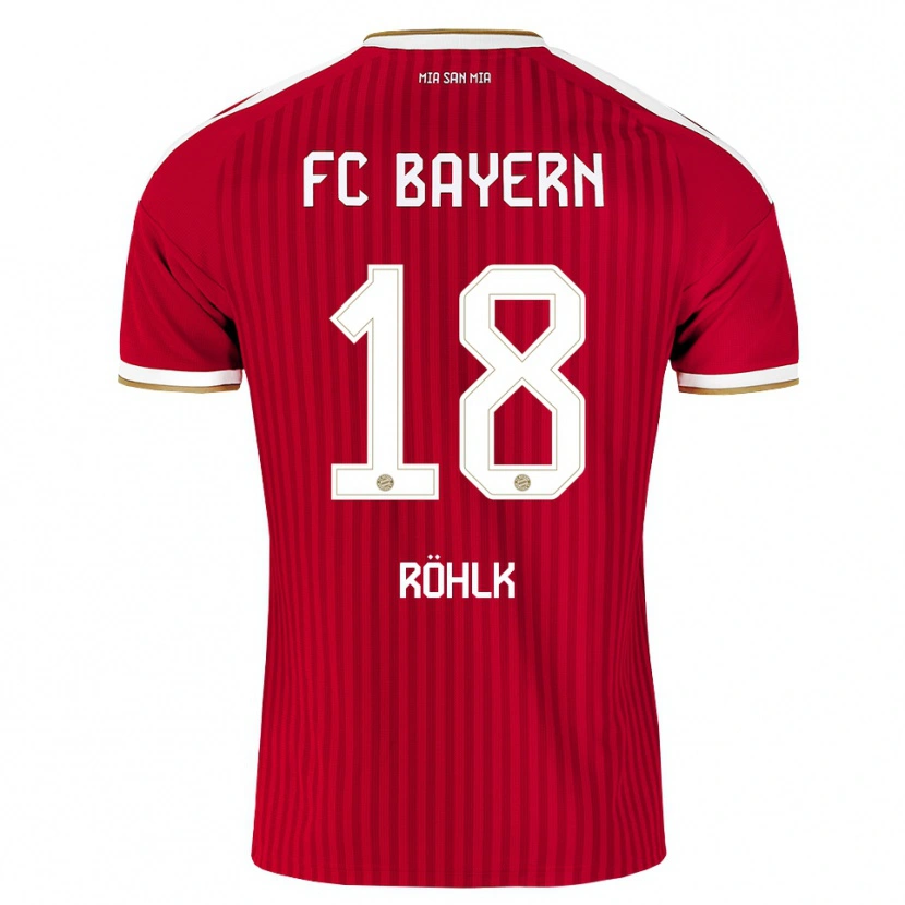 Danxen Men Jona Röhlk #18 Red White Blue Home Jersey 2026/27 T-Shirt