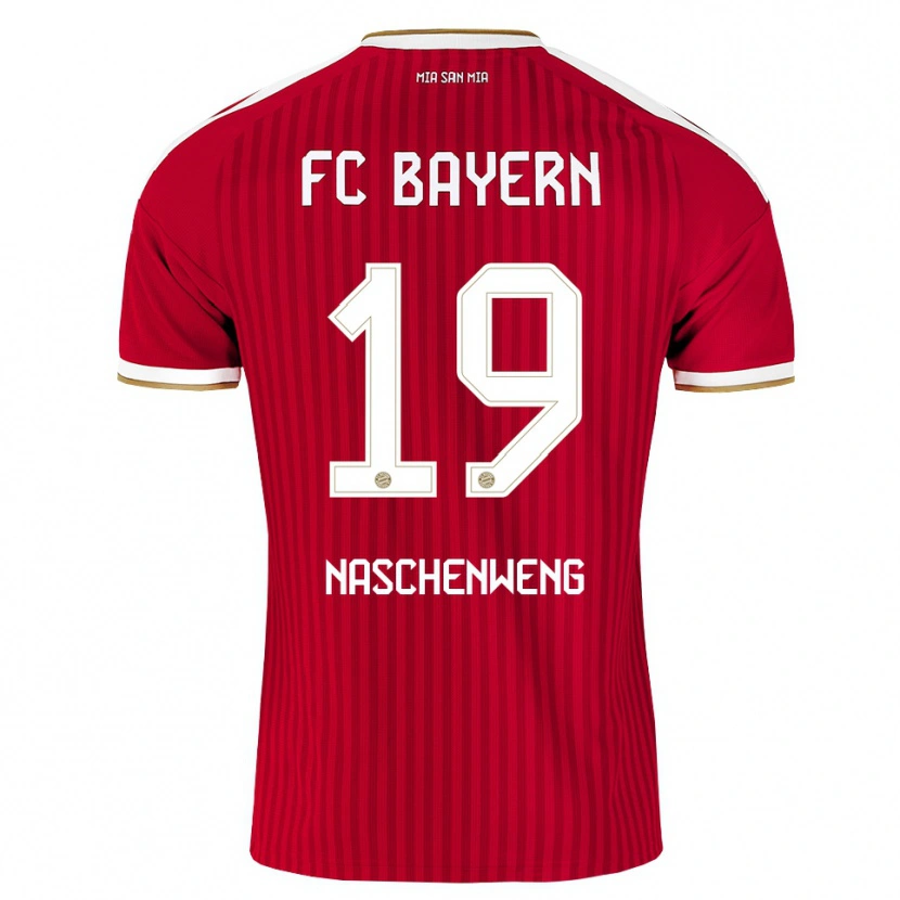 Danxen Men Katharina Naschenweng #19 Red White Blue Home Jersey 2026/27 T-Shirt