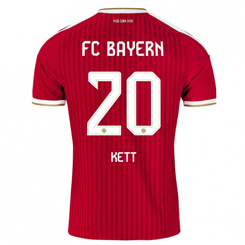 Danxen Men Franziska Kett #20 Red White Blue Home Jersey 2026/27 T-Shirt