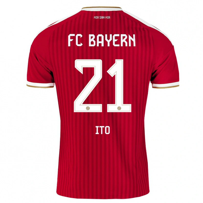 Danxen Men Hiroki Ito #21 Red White Blue Home Jersey 2026/27 T-Shirt