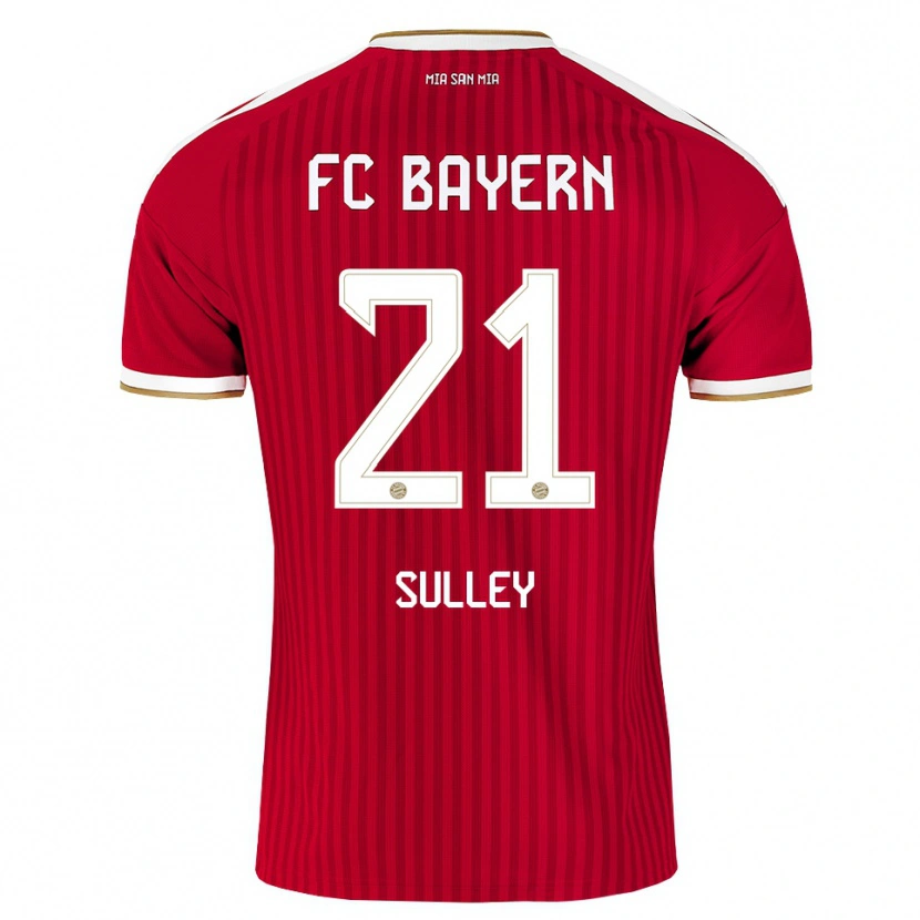 Danxen Men Williams Baffour Sulley #21 Red White Blue Home Jersey 2026/27 T-Shirt