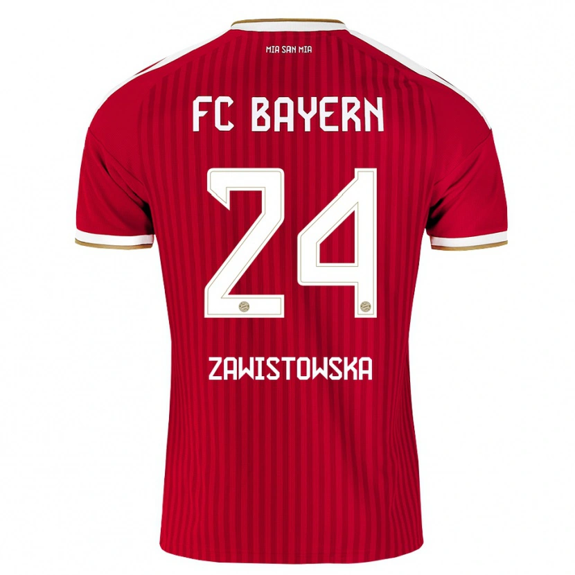 Danxen Men Weronika Zawistowska #24 Red White Blue Home Jersey 2026/27 T-Shirt