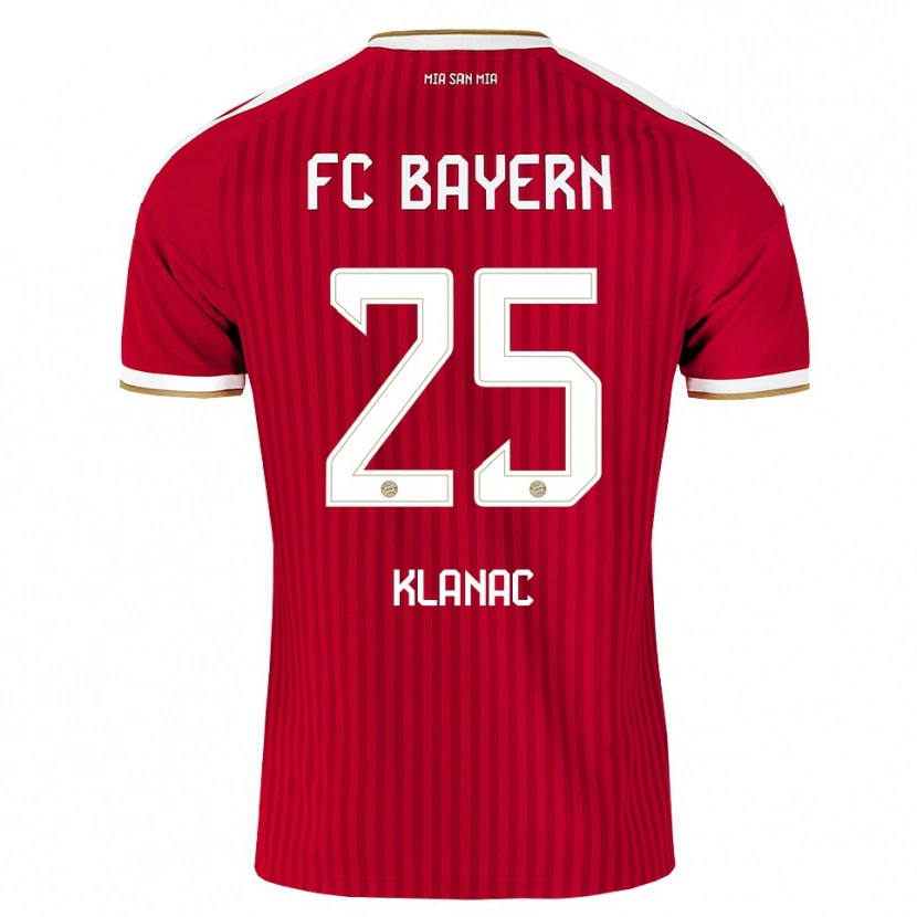 Danxen Men Luka Klanac #25 Red White Blue Home Jersey 2026/27 T-Shirt