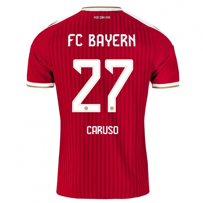 Danxen Men Arianna Caruso #27 Red White Blue Home Jersey 2026/27 T-Shirt