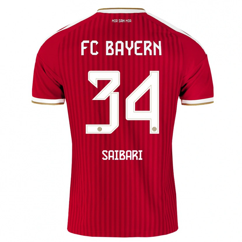 Danxen Men Ismael Saibari #34 Red White Blue Home Jersey 2026/27 T-Shirt