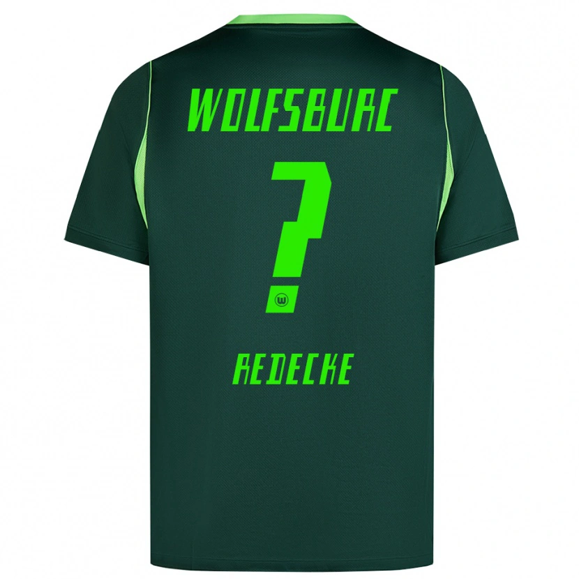 Danxen Men Jan Redecke #0 Dark Green White Home Jersey 2026/27 T-Shirt