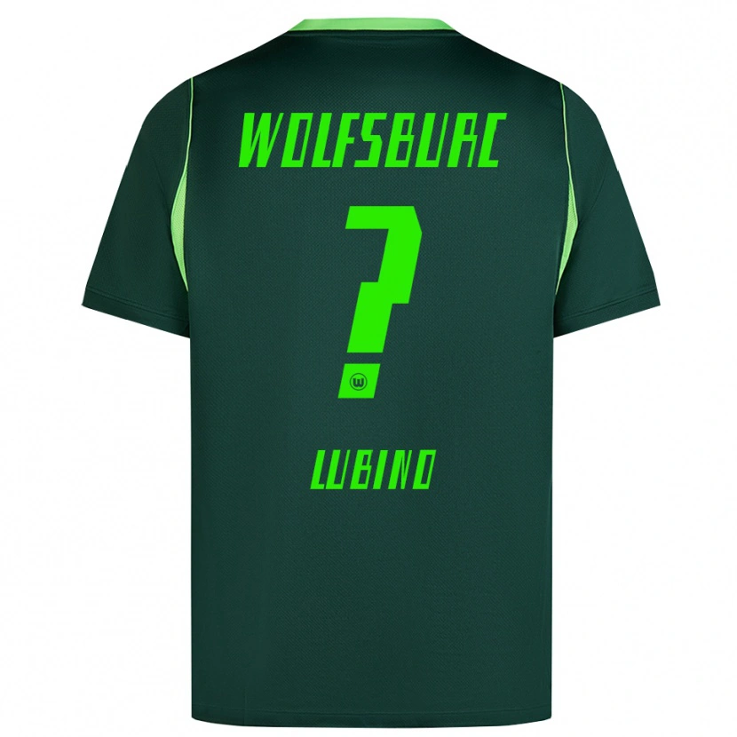 Danxen Men Francesco Lubino #0 Dark Green White Home Jersey 2026/27 T-Shirt