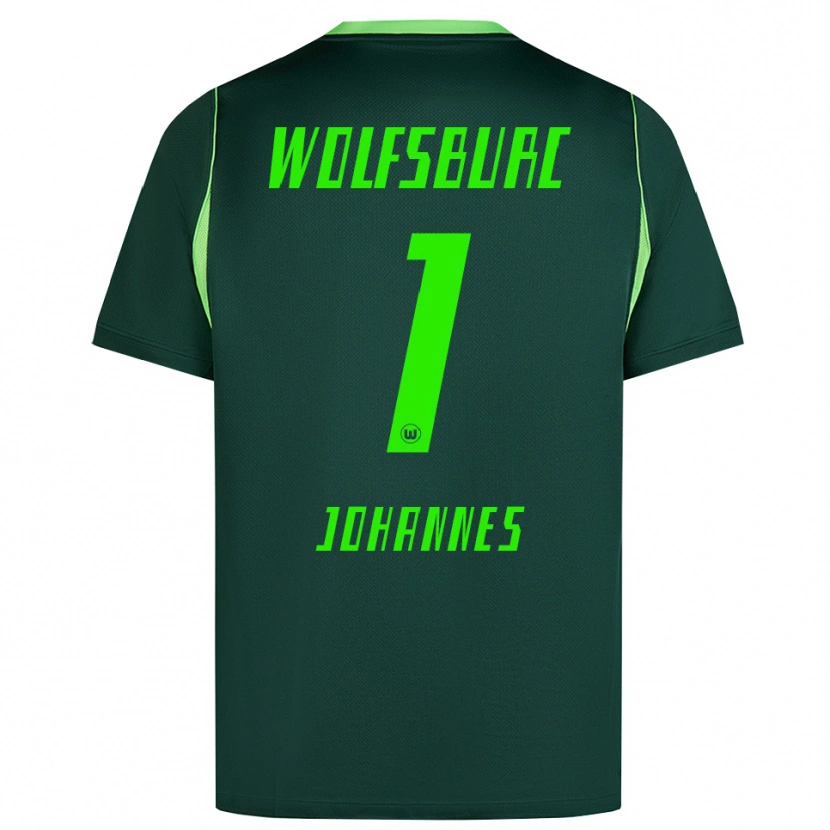 Danxen Men Stina Johannes #1 Dark Green White Home Jersey 2026/27 T-Shirt