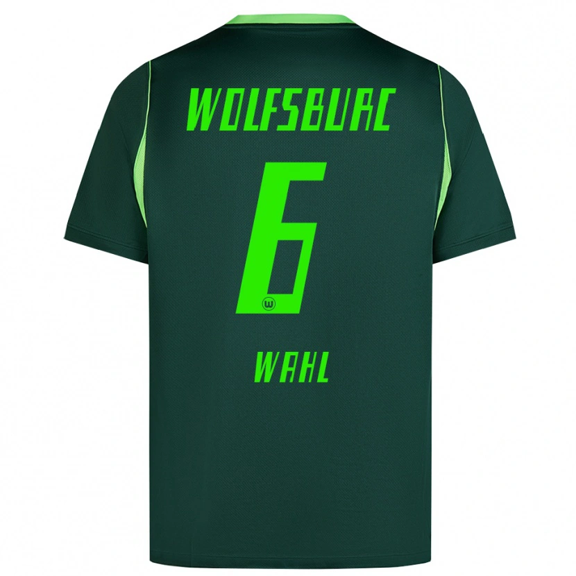 Danxen Men Hauke Wahl #6 Dark Green White Home Jersey 2026/27 T-Shirt