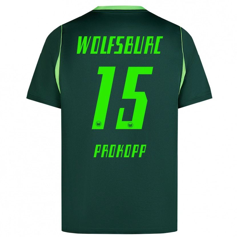 Danxen Men Oskar Prokopp #15 Dark Green White Home Jersey 2026/27 T-Shirt