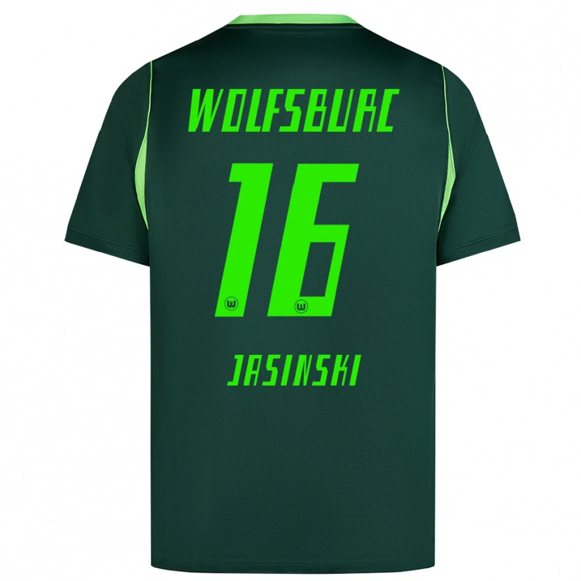 Danxen Men Mateusz Jasinski #16 Dark Green White Home Jersey 2026/27 T-Shirt
