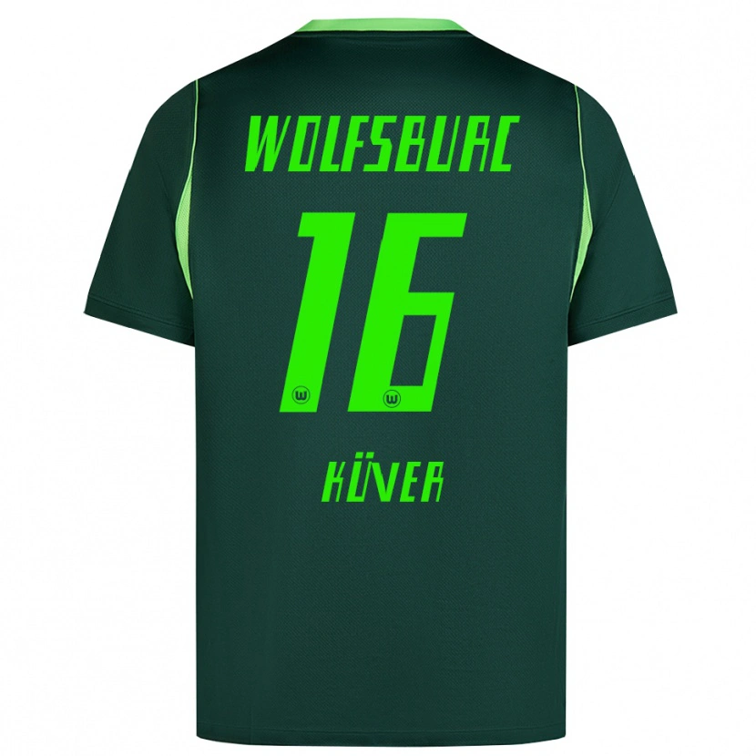 Danxen Men Camilla Küver #16 Dark Green White Home Jersey 2026/27 T-Shirt