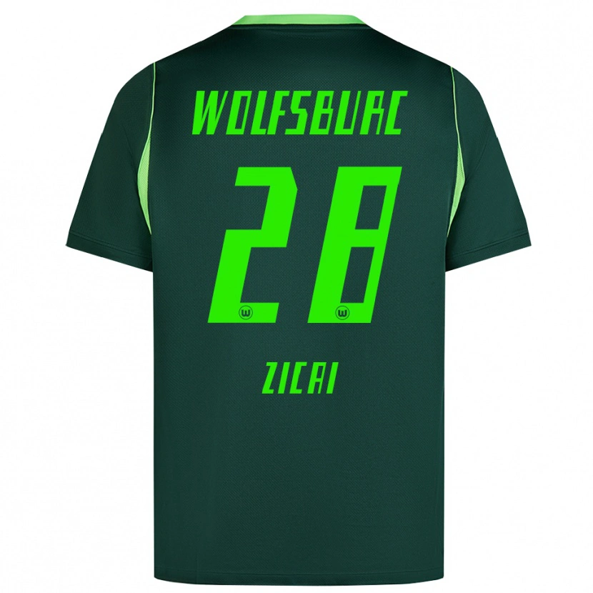 Danxen Men Cora Zicai #28 Dark Green White Home Jersey 2026/27 T-Shirt