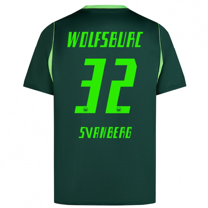 Danxen Men Mattias Svanberg #32 Dark Green White Home Jersey 2026/27 T-Shirt