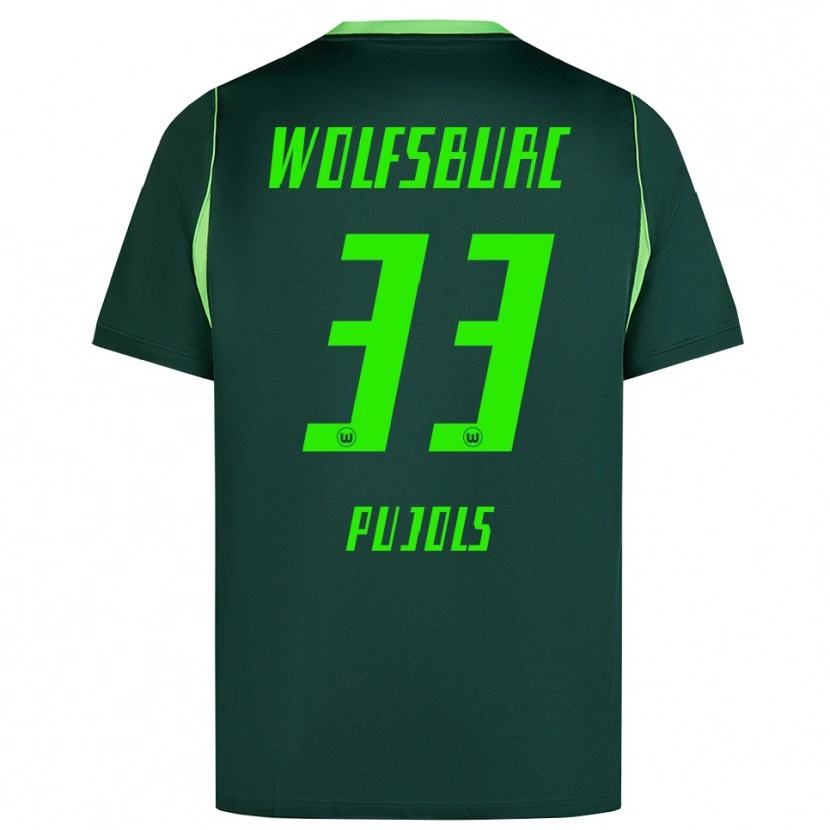 Danxen Men Judit Pujols #33 Dark Green White Home Jersey 2026/27 T-Shirt