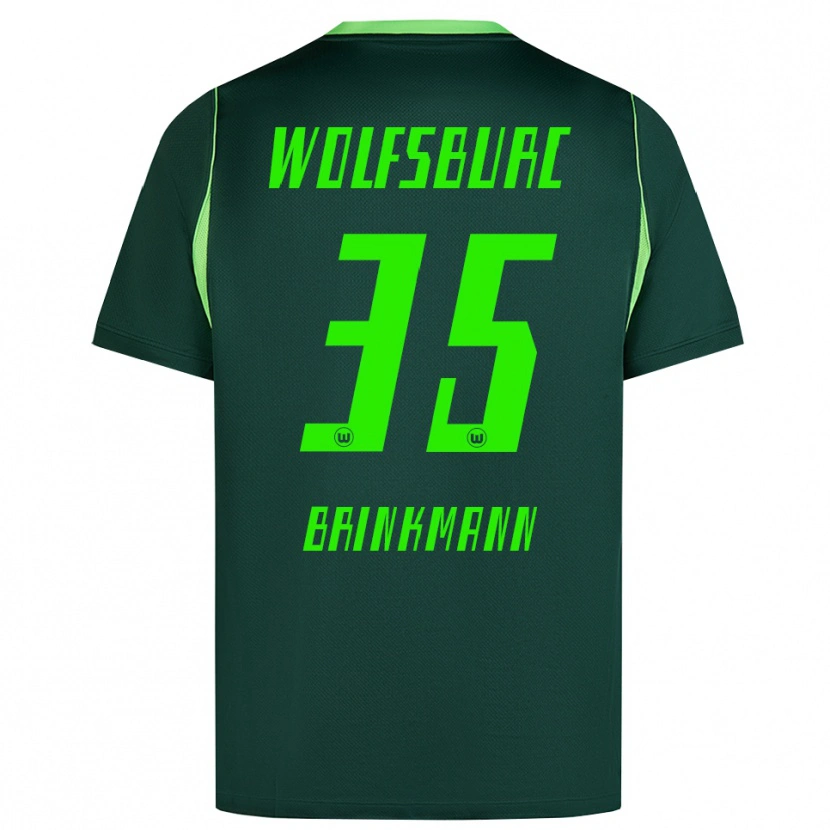 Danxen Men Karla Brinkmann #35 Dark Green White Home Jersey 2026/27 T-Shirt