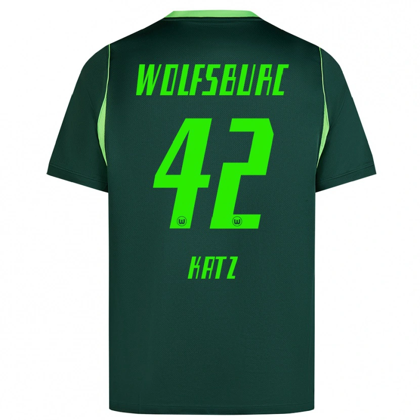 Danxen Men Bruno Katz #42 Dark Green White Home Jersey 2026/27 T-Shirt