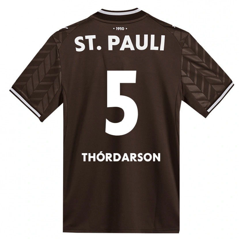 Danxen Men Gísli Thórdarson #5 Café White Home Jersey 2026/27 T-Shirt
