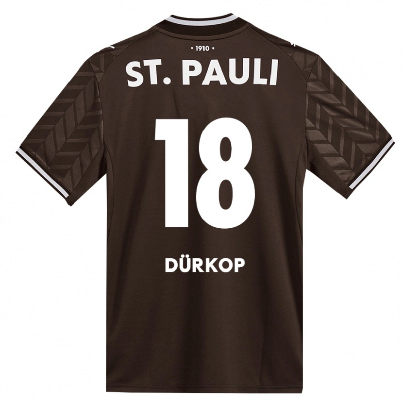 Danxen Men Paul Dürkop #18 Café White Home Jersey 2026/27 T-Shirt