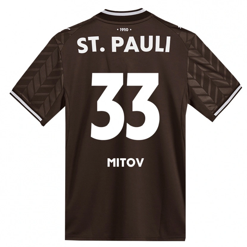 Danxen Men Dimitar Mitov #33 Café White Home Jersey 2026/27 T-Shirt