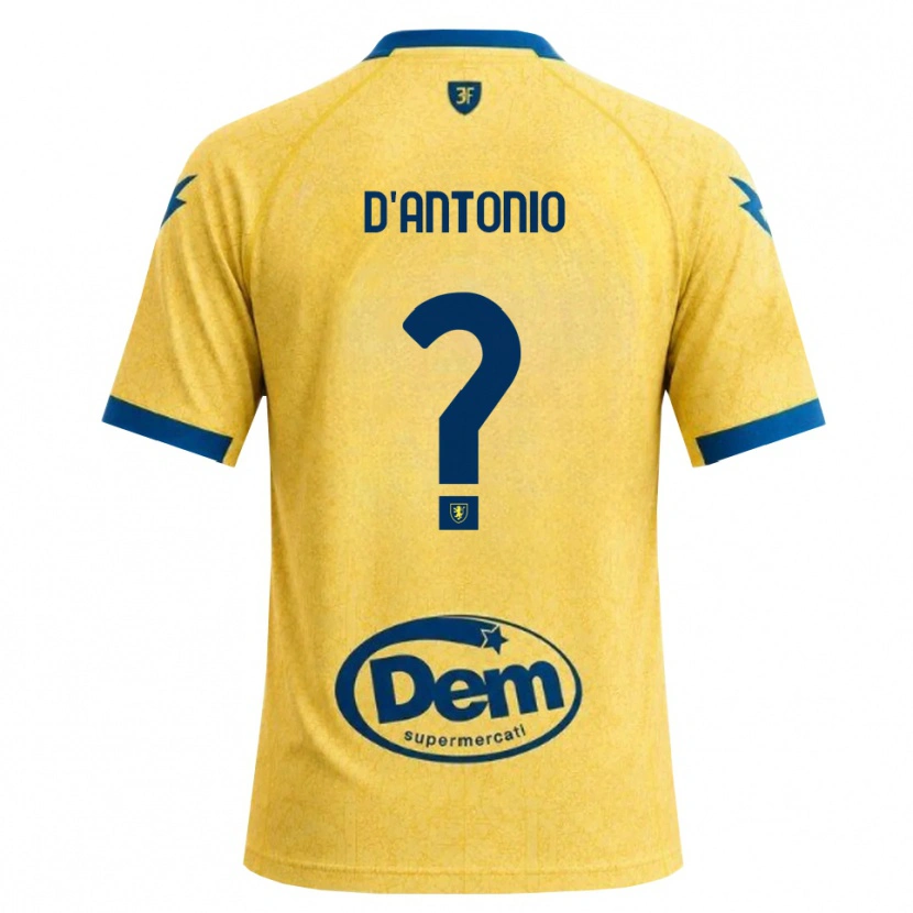 Danxen Men Giuseppe D'antonio #0 Khaki Black Blue Home Jersey 2026/27 T-Shirt