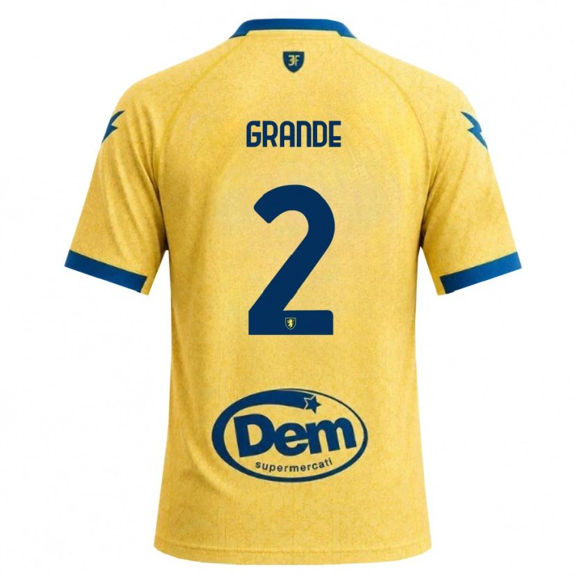 Danxen Men Alessandro Grande #2 Khaki Black Blue Home Jersey 2026/27 T-Shirt