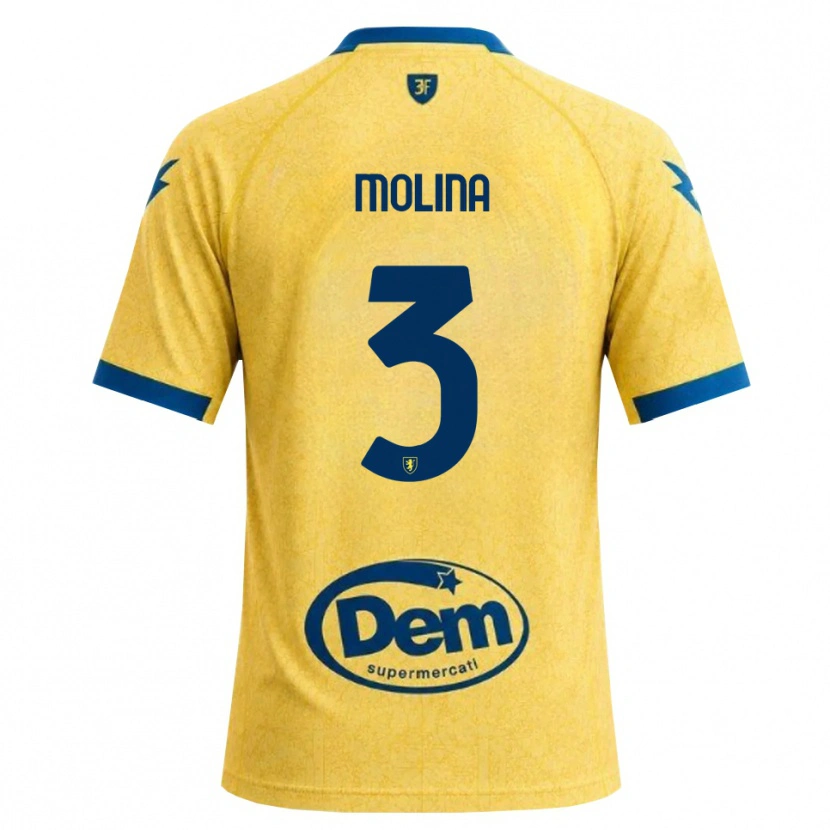 Danxen Men Francesco Molina #3 Khaki Black Blue Home Jersey 2026/27 T-Shirt