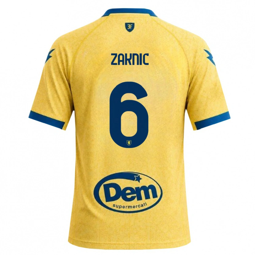 Danxen Men Lazar Zaknic #6 Khaki Black Blue Home Jersey 2026/27 T-Shirt
