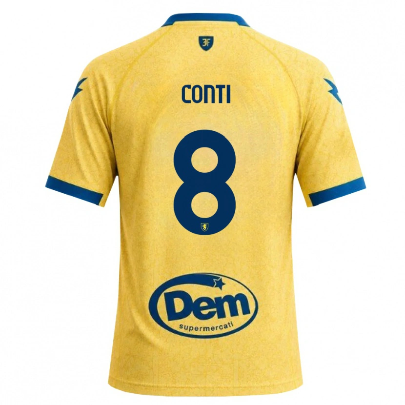 Danxen Men Michelangelo Conti #8 Khaki Black Blue Home Jersey 2026/27 T-Shirt