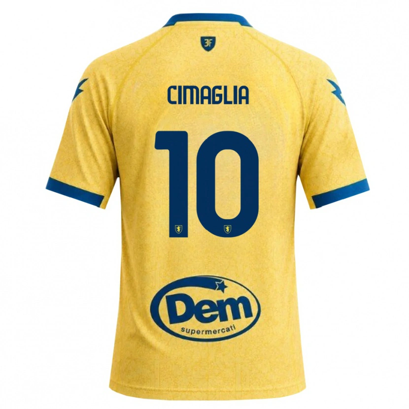 Danxen Men Marco Cimaglia #10 Khaki Black Blue Home Jersey 2026/27 T-Shirt