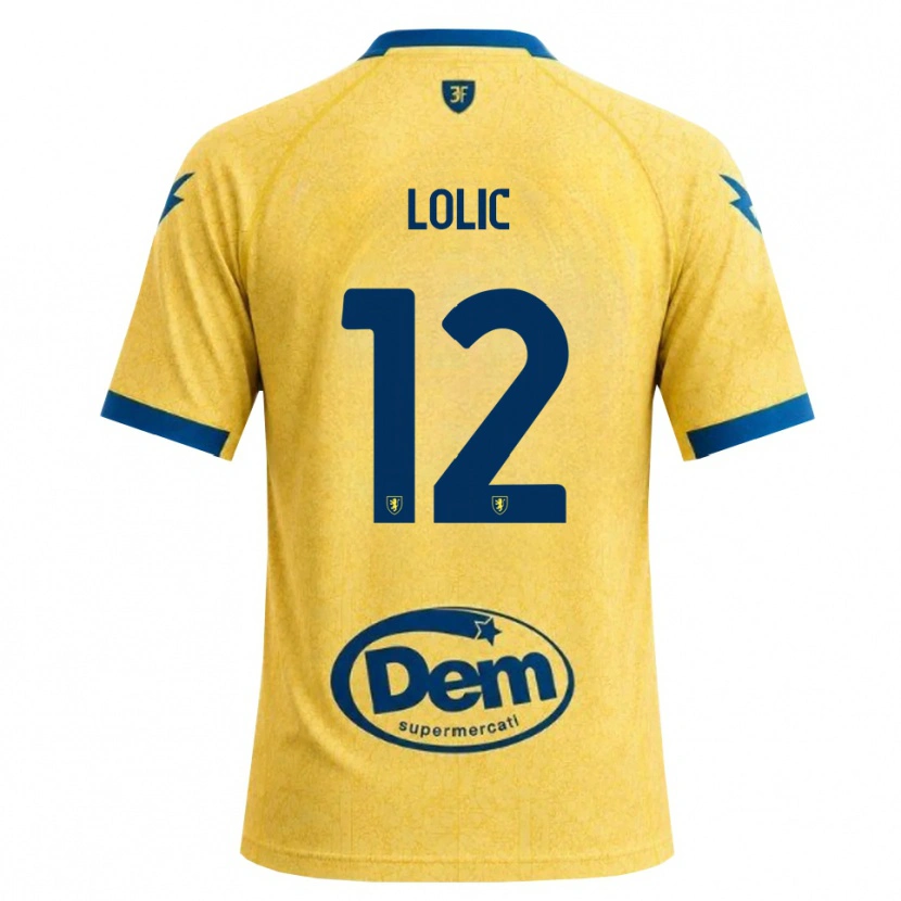 Danxen Men Eldin Lolic #12 Khaki Black Blue Home Jersey 2026/27 T-Shirt