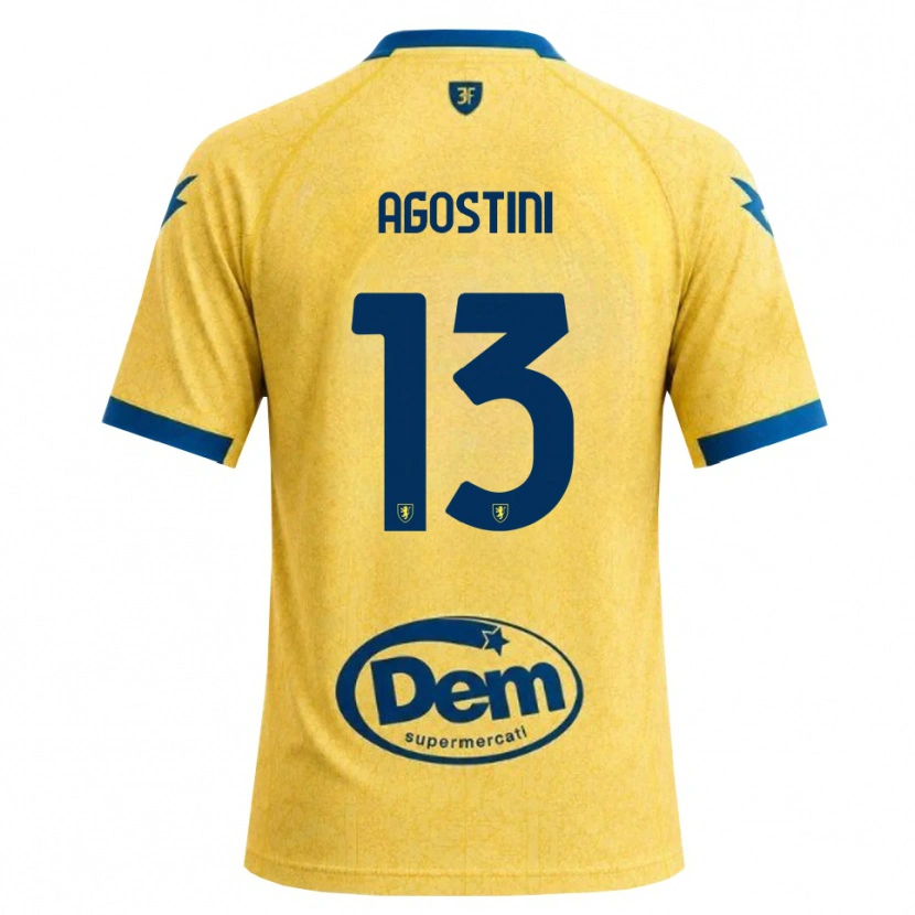 Danxen Men Domenico Agostini #13 Khaki Black Blue Home Jersey 2026/27 T-Shirt