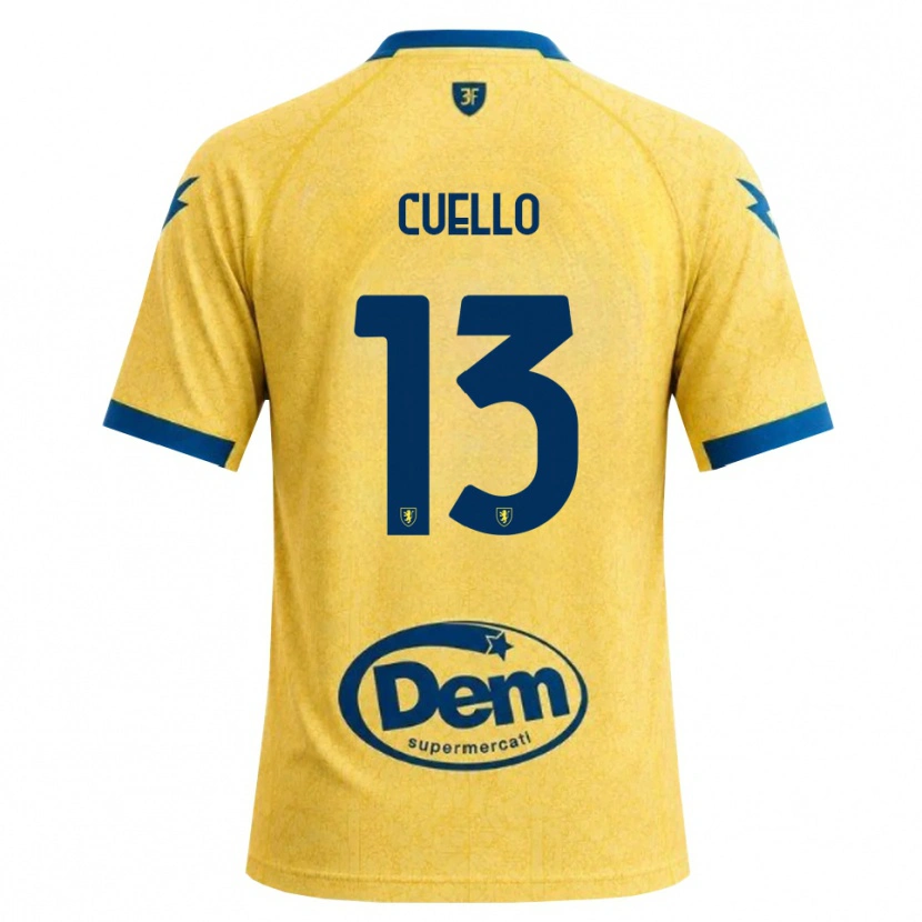 Danxen Men Gabriel Cuello #13 Khaki Black Blue Home Jersey 2026/27 T-Shirt