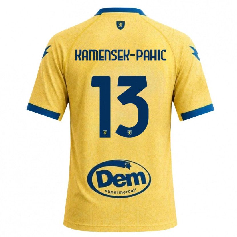 Danxen Men Matjaz Kamensek-Pahic #13 Khaki Black Blue Home Jersey 2026/27 T-Shirt