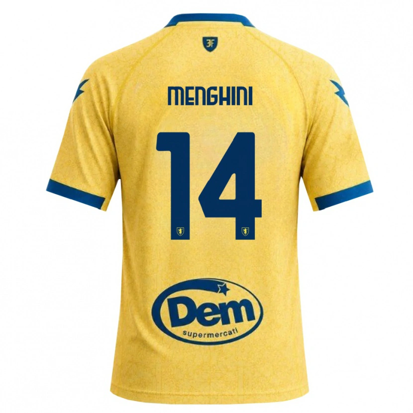 Danxen Men Lorenzo Menghini #14 Khaki Black Blue Home Jersey 2026/27 T-Shirt
