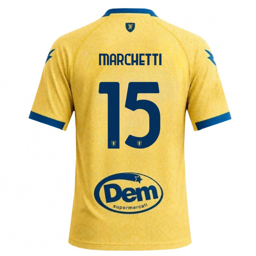 Danxen Men Matteo Marchetti #15 Khaki Black Blue Home Jersey 2026/27 T-Shirt