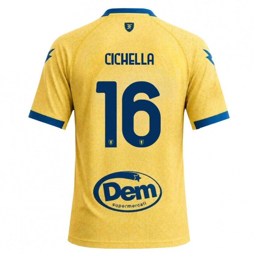 Danxen Men Matteo Cichella #16 Khaki Black Blue Home Jersey 2026/27 T-Shirt