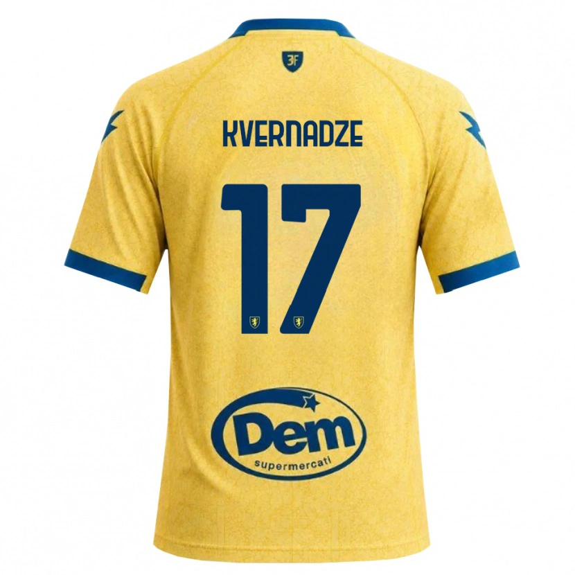 Danxen Men Giorgi Kvernadze #17 Khaki Black Blue Home Jersey 2026/27 T-Shirt