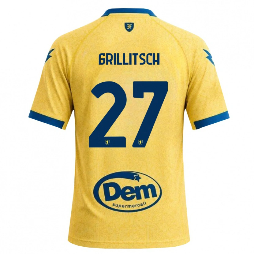 Danxen Men Florian Grillitsch #27 Khaki Black Blue Home Jersey 2026/27 T-Shirt